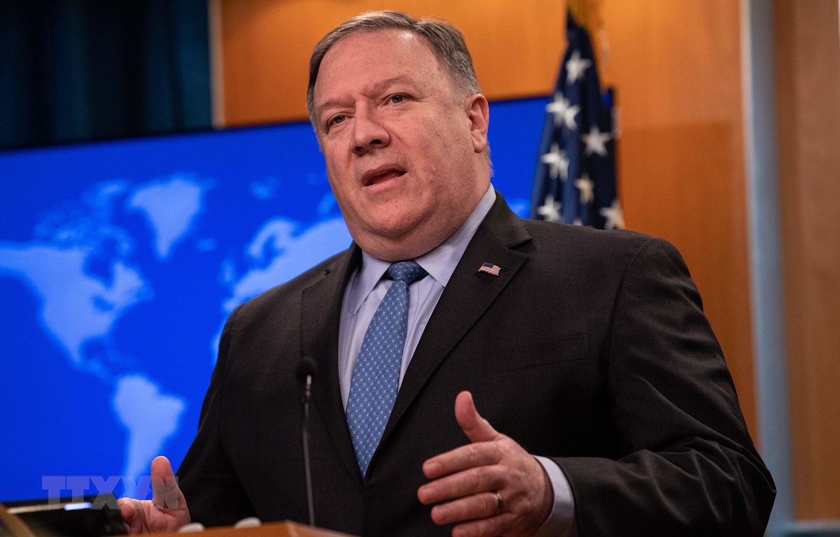 Ngoại trưởng Mỹ Mike Pompeo. (Ảnh: AFP/TTXVN)